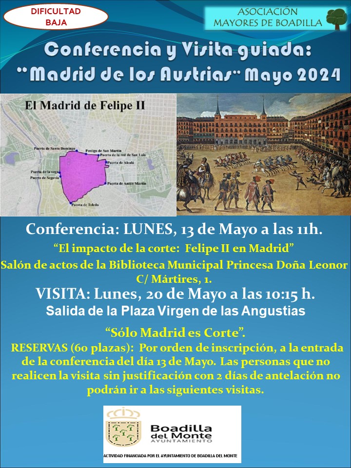 CONFERENCIA Y VISITA GUIADA DE MAYO